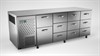 Kylbänk 2000mm, 11 lådor