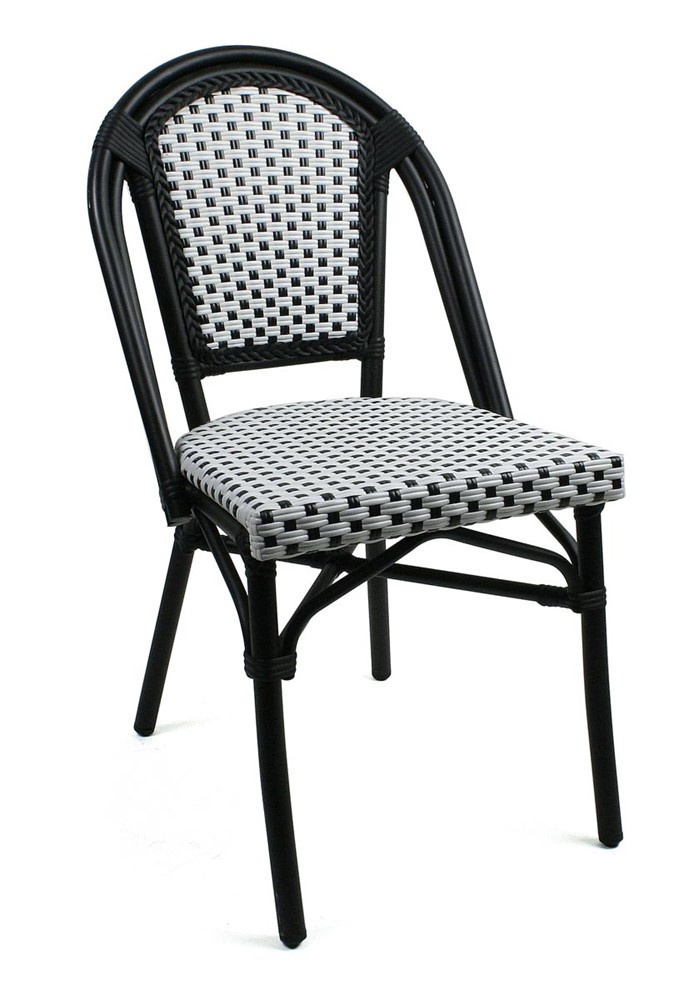 Xirbi Paris stol, svartvit ruta