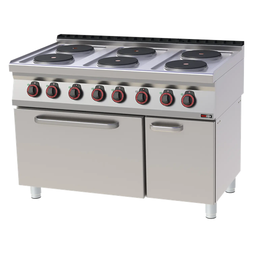 RM Gastro Redfox 700 - SPT 70/120 21 E Restaurangspis med ugn 2/1