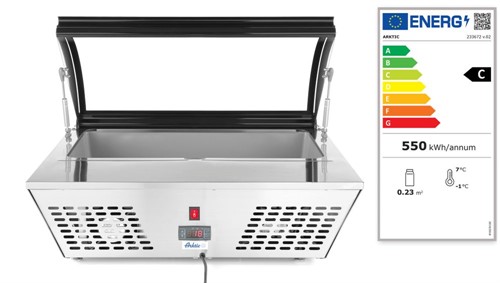 Countertop salad display