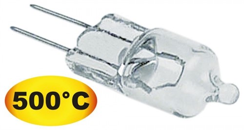 halogen lampa G4 12V 20W temp.-resist. 500°C