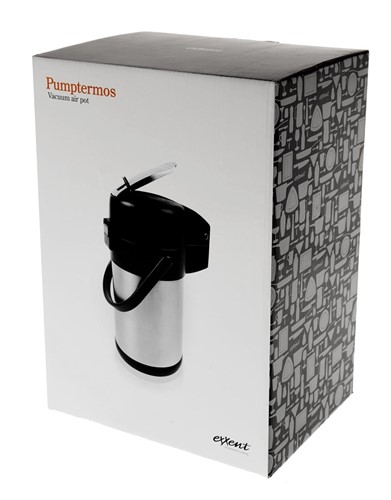 Exxent pumptermos 2,2 liter