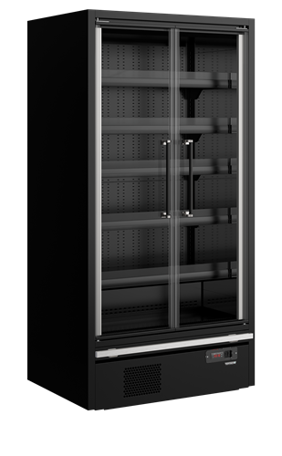 Multideck-kyl fÃ¶r stormarknader Galaxy+ GP10FGD Black