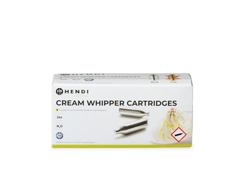 Cream whipper chargers