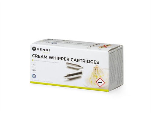 Cream whipper chargers
