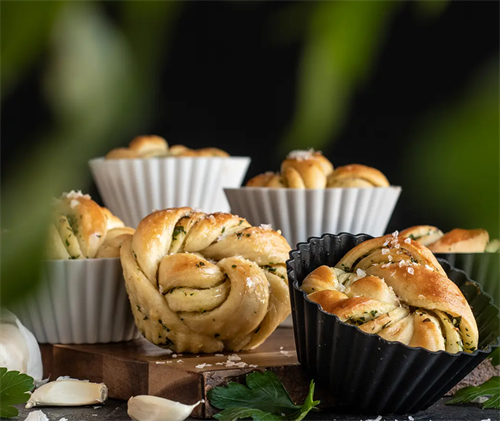 Muffinsform svart/grå/vit