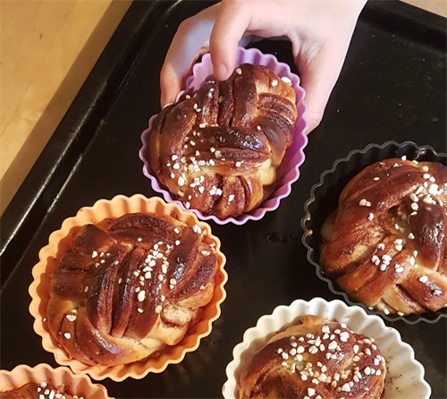 Muffinsform svart/grå/vit