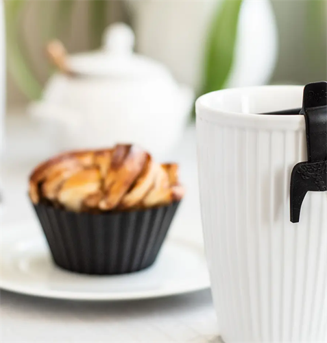 Muffinsform svart/grå/vit