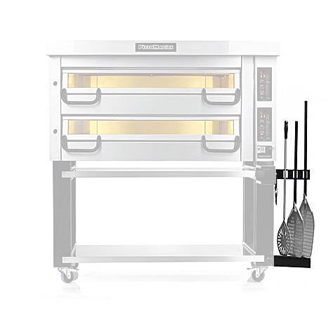 Pizzaspadhållare för 3 pizzaspadar