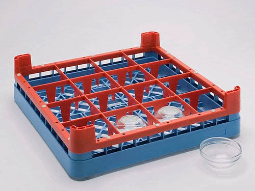 Diskback för 16st glas