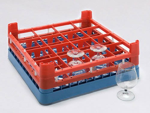 Fackindelad diskkorg B-216