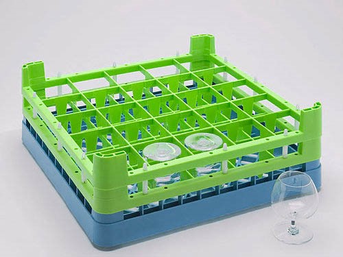 Diskback för 25st glas