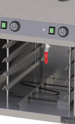 Tappkran i värmeskåpet