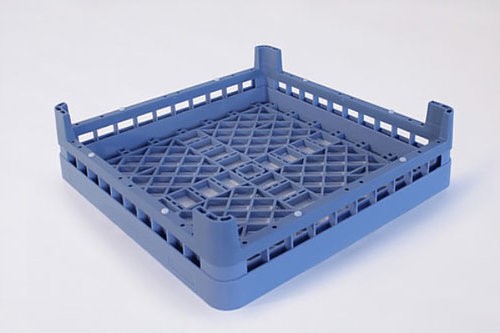 Diskback med förhöjningsram