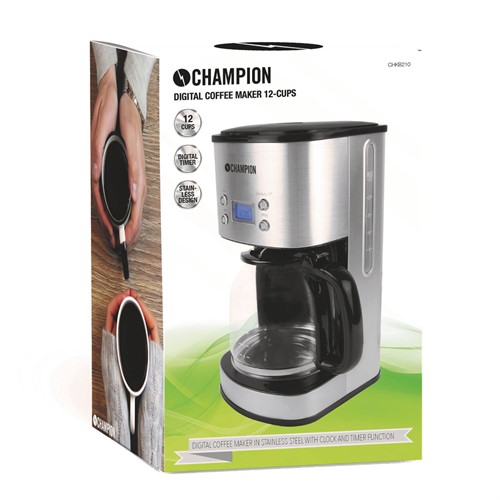 Digital Kaffebryggare m. timer