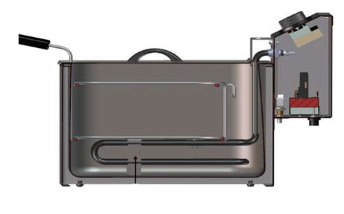 "Cold-zone" i fritös