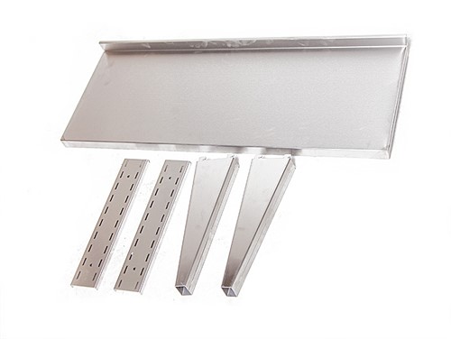 Detta ingår vid köp av rostfri vägghylla