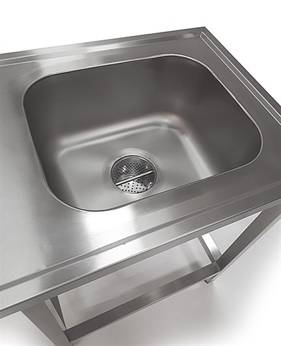 Disklåda på inmatningsbänk 50x40cm