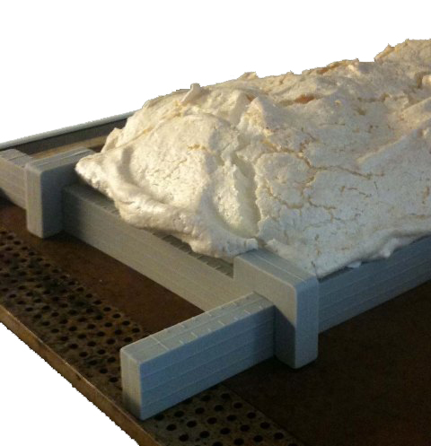 Gjut-och-bakbalk 15x15cm