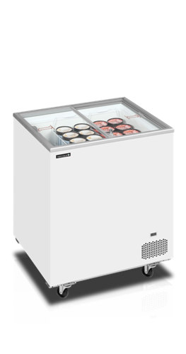 Tefcold glassfrys IC201SC