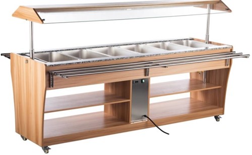 Gastrotech buffevagn värme KTR2100