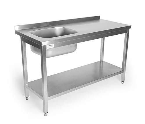 Gastrotech rostfri diskbänk GT 123L