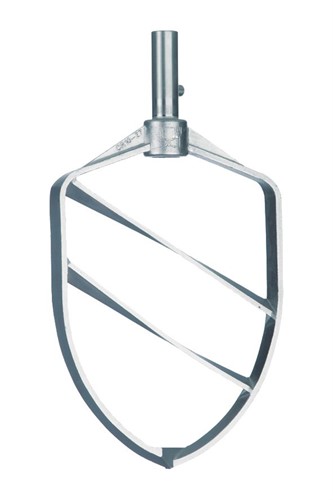 Blandningsspade, rostfritt stål till RN10