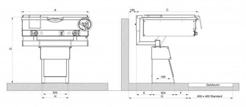 Fribergs stekbord dimensioner