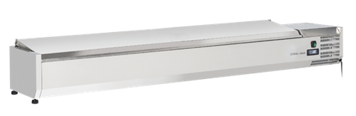 Kylränna 200cm för GN1/4 med rfr lock