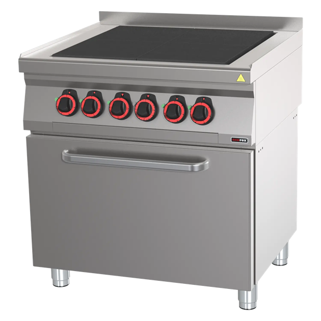 RM Gastro Redfox 700 - SPLT 70/80-21 E Restaurangspis med 4 Plattor me