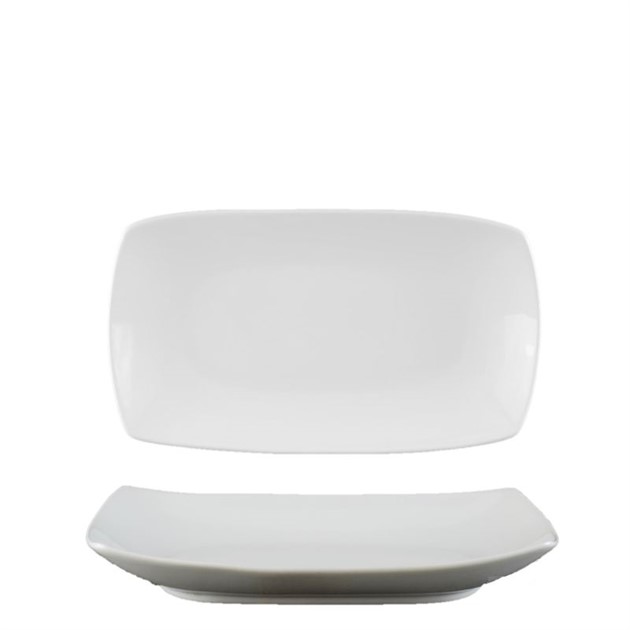 Tallrik 30x17cm Djup Quadro