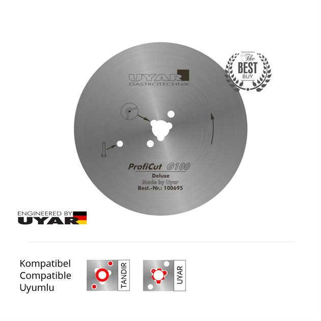 100 mm knivblad UYAR