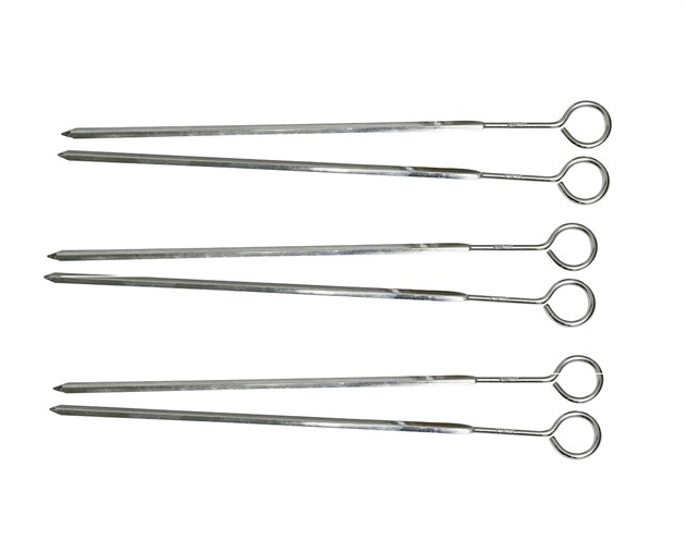 Grillspett 33 cm, 6 st