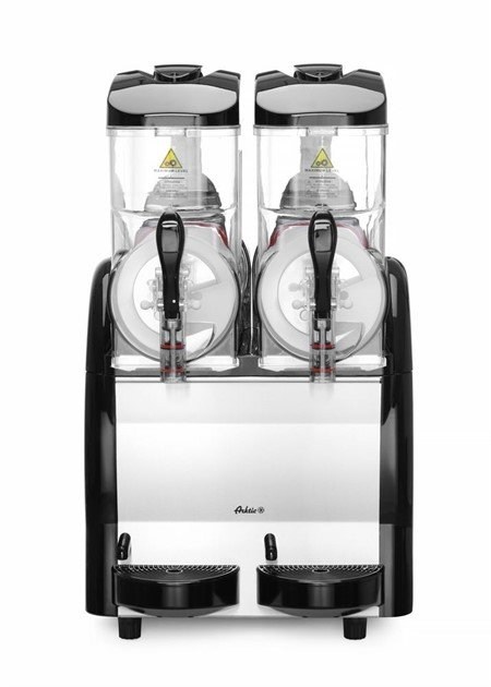 Slushmaskin 2x12L, Arktic, 24L, 230V/710W, 470x515x(H)780mm