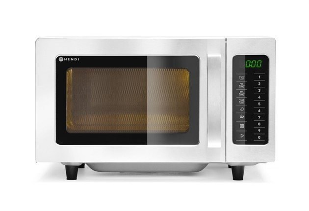 Mikrovågsprogrammerbar 1000W, HENDI, 23L, 230V/1550W, 509x572x(H)306mm