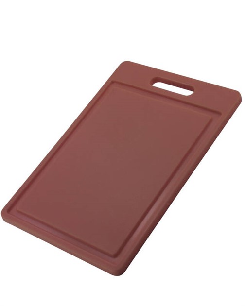 Skärbräda brun plast