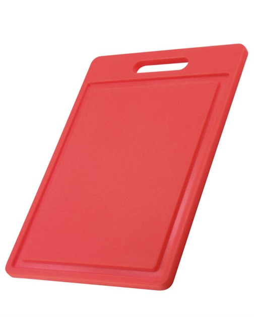 Röd skärbräda 35x25 cm