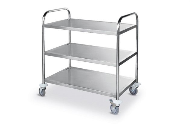 Serveringsvagn, HENDI, 905x585x(H)945mm