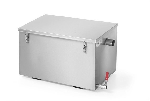 Fettavskiljare, HENDI, Profi Line, 600 l/h, 60 l, 728 x 416 x (H) 398