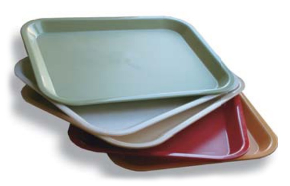 Lunchbricka röd 43x33cm