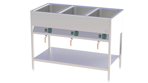 RM Gastro vattenbad BMSD-3120