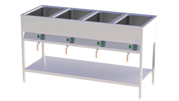 RM Gastro vattenbad BMSD-4120