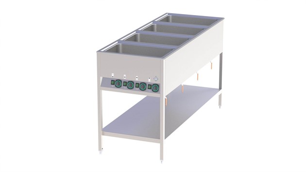 RM gastro vattenbad BMSK-4120