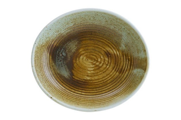 Coral oval skål 14 cm