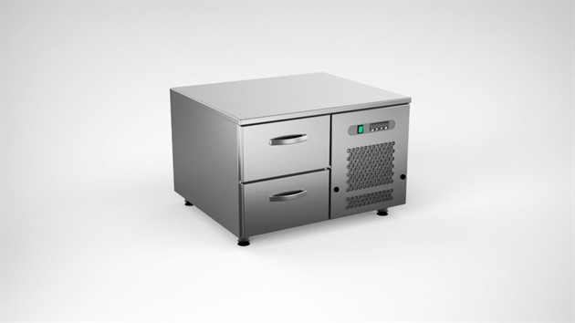 Grillkylbänk 2 lådor