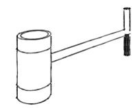 Kulventil till rostfria bänkar med ho