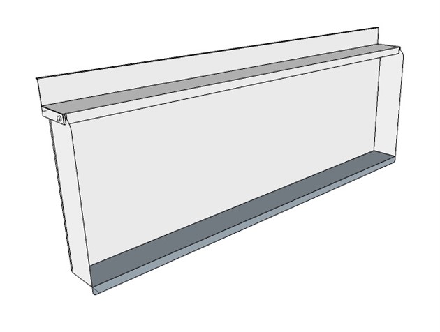 Justerbart skvättskydd