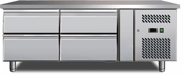 Gastrotech grillkylbänk 4 draglådor