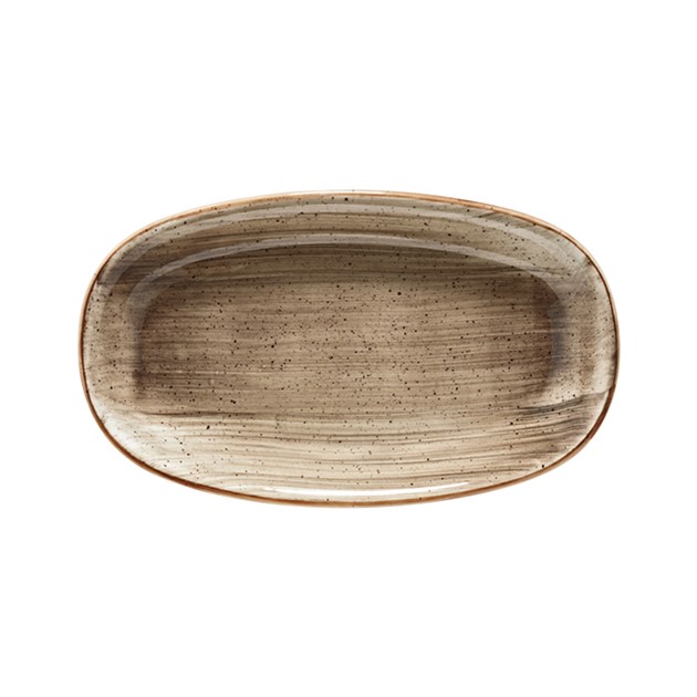 Bonna TERRAIN Tallrik Oval 15x8,5cm