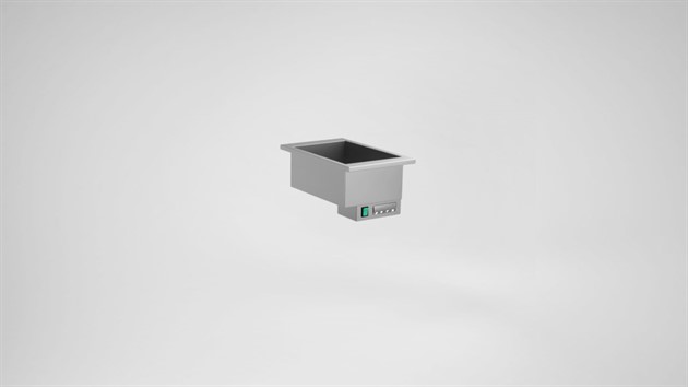 Drop in värmeri för 1 GN-kantin